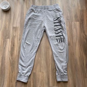 Mens Stussy Sweatpants Jogger Large sweatpant Carhartt essentials kith aime